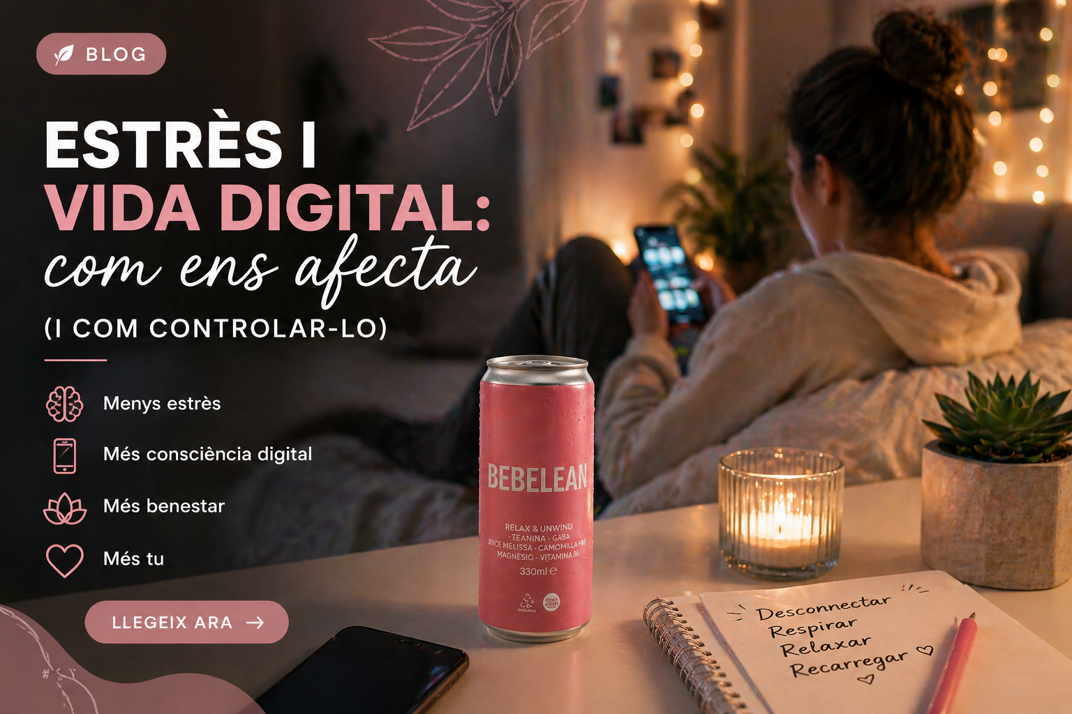 Estrès i vida digital: com ens afecta (i com controlar-lo)
